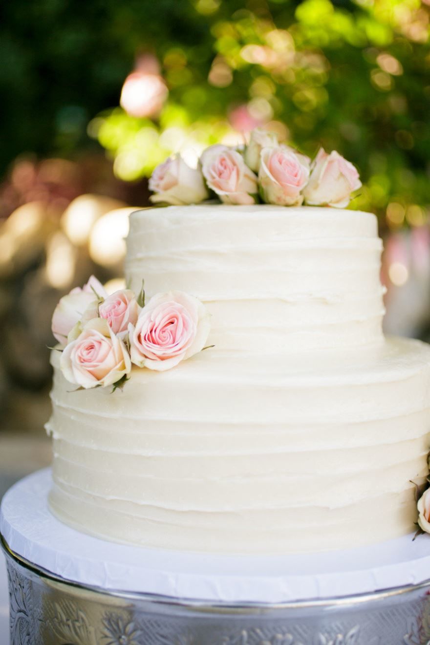 Двухъярусный торт на Свадьбу