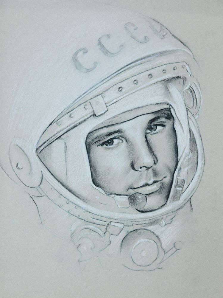 Конкурс рисунков ко дню космонавтики