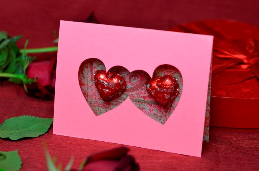 Как сделать открытку на день Святого Валентина?